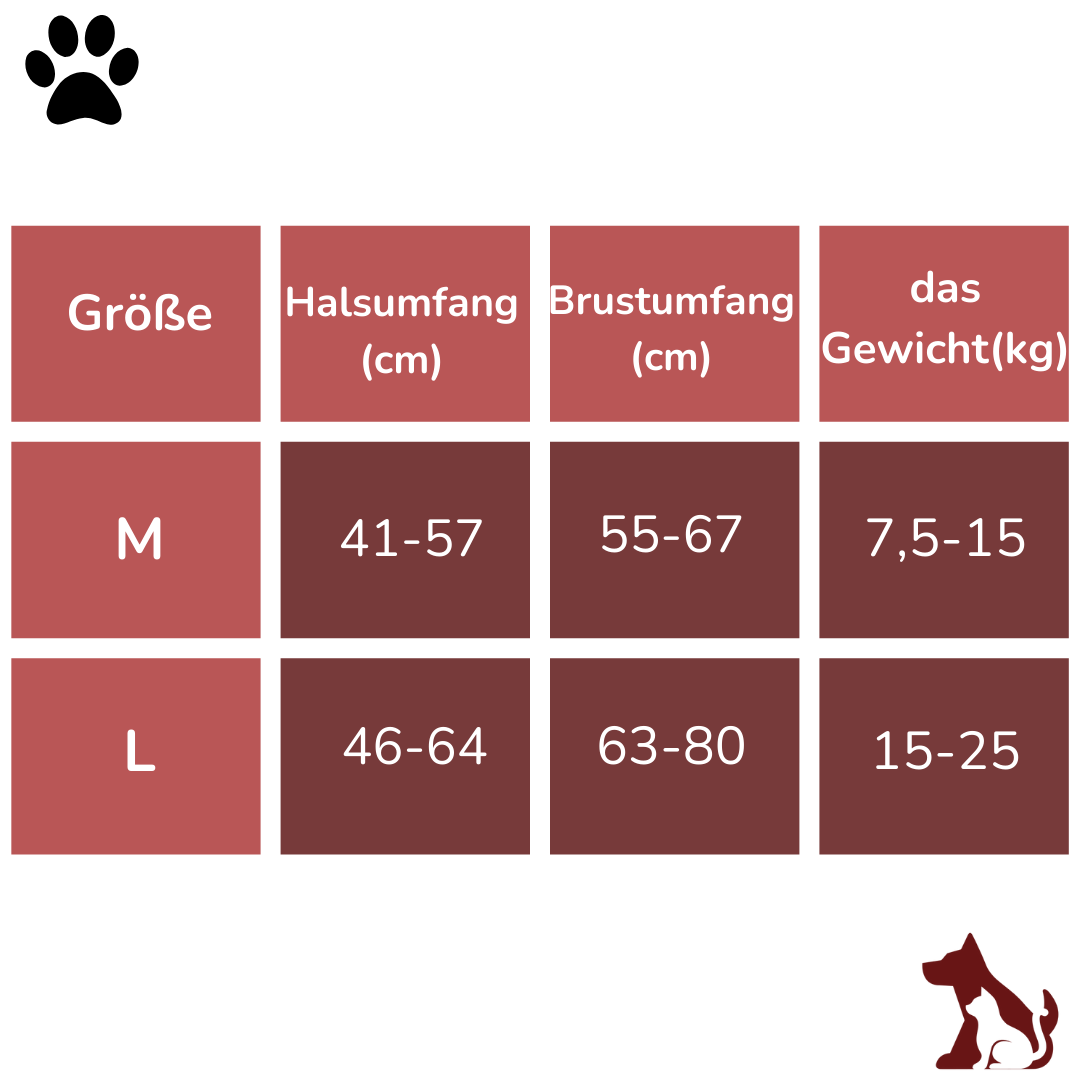 Harnais rétractable : Le Paw freedom